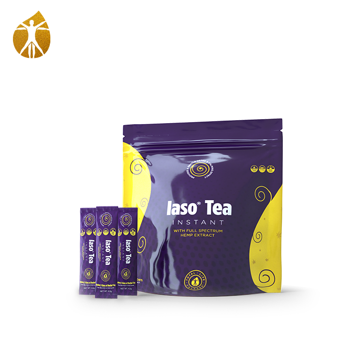 Lemon Iaso® Instant Tea with Full Spectrum Hemp Extract